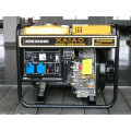 Air Cooled Open Frame Single Style 220V 3kVA 3kw Portable Diesel Generator